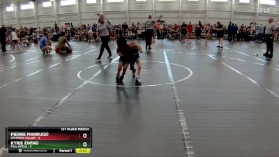 44 lbs Finals (2 Team) - Kyrie Ewing, Full Circle vs Pierre Marrugo, Hammers Yellow