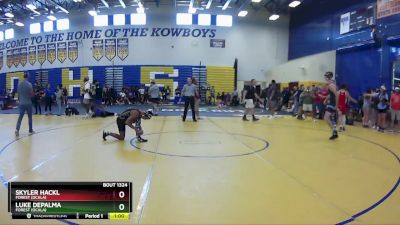 144 lbs Cons. Round 2 - Luke DePalma, Forest (Ocala) vs Skyler Hackl, Forest (Ocala)