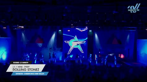 L1.1 Mini - PREP - Rolling Stonez [2023 CheerForce Simi Valley L11M9079] 2023 The Regional Summit: West