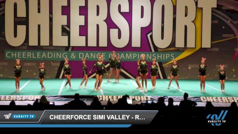 Cheerforce Simi Valley - Rubiez [2022 Day 1] 2022 CHEERSPORT National Cheerleading Championship