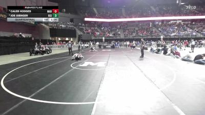 Quarterfinal - Caleb Hodges, Madison vs Joe Juenger, Rapid City Stevens