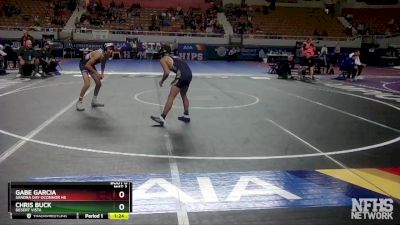 D1-106 lbs Quarterfinal - Chris Buck, Desert Vista vs Gabe Garcia, Sandra Day OConnor Hs