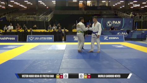 Murilo Cardoso Neves vs Victor Hugo Silva De Freitas Gab 2026 Pan Jiu Jitsu IBJJF Championship