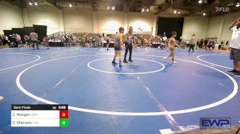 71-77 lbs Semifinal - Coleman Morgan, North DeSoto Wrestling Academy vs Carson Sherwan, Lions Wrestling Academy