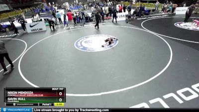 43 lbs 1st Place Match - Nixon Mendoza, Coachella Valley Wrestling Club vs Gavin Hull, California