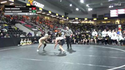 190 lbs Semis - Tegen Anderson, Indianola vs Zander Wedemeier, Waverly-Shell Rock