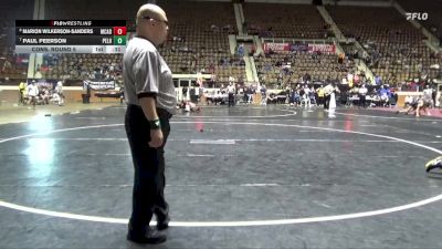 6A 120 lbs Cons. Round 5 - Paul Peerson, Pelham vs Marion Wilkerson-sanders, Mcadory