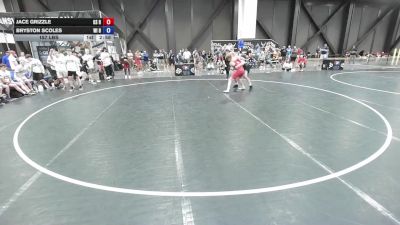 157 lbs Jace Grizzle, Kansas Red vs Bryston Scoles, Wisconsin Blue