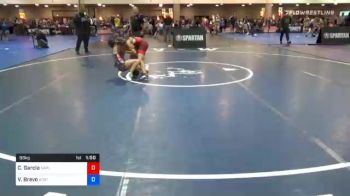 98 kg Prelims - Cruz Garcia, Naples Wrestling Club vs Vincent Bravo, Scottsbluff Wrestling Club