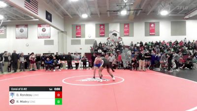 182 lbs Consi Of 8 #2 - Owen Rondeau, Londonderry vs Rumi Mistry, Concord