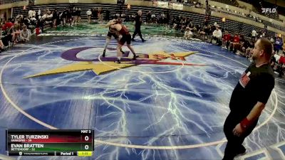 145 lbs Round 1 (4 Team) - Tyler Turzinski, Shakopee vs Evan Bratten, Bettendorf