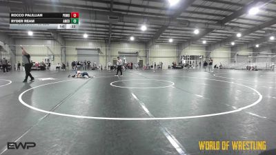 95 lbs Round Of 16 - Rocco Palillian, Pomona Elite vs Ryder Ream, American Dream Wrestling Club