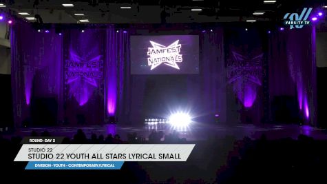 Studio 22 - Studio 22 Youth All Stars Lyrical Small [2023 Youth - Contemporary/Lyrical Day 2] 2023 JAMfest Dance Super Nationals