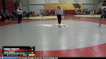 157 lbs Cons. Round 1 - Irvin Gomez, North Iowa Area Community College vs Parker Terronez, St. Ambrose University