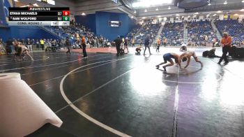 120 lbs Cons. Round 7 - Sam Wolford, Northern Lebanon vs Ethan Michaels, Colts Neck