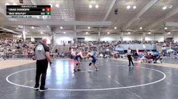 A 138 lbs Quarterfinal - Craig Sudderth, Montgomery Central High School vs Max Wolfley, Anderson Co. High School