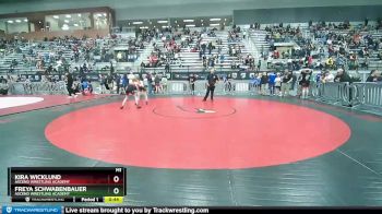 95-106 lbs Round 2 - Freya Schwabenbauer, Ascend Wrestling Academy vs Kira Wicklund, Ascend Wrestling Academy
