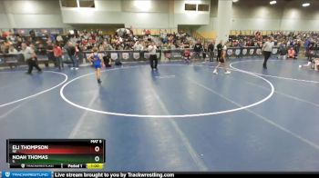 70 lbs Champ. Round 2 - Eli Thompson, NE vs Noah Thomas, IL