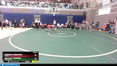 85/90 1st Place Match - Andreas Medrano, Suples vs Bentley Hammon, 208 Badgers