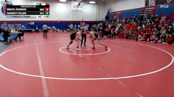 184 lbs Finals (2 Team) - Brock Johnson, Huntingdon vs Garrett Fuller, Wisconsin-Oshkosh