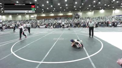 53 lbs Rr Rnd 2 - Mattie Wakefield, Elko WC vs Madelyn Johnson, Greenwave Youth WC