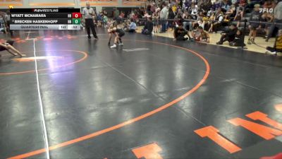 PW-13 lbs Quarterfinal - Wyatt McNamara, Hammerin Hawks vs Brecken Haskenhoff, Hammerin Hawks