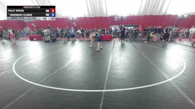 175 lbs Cons. Rd Of 16 - Tully Wood, Sebolt Wrestling Academy vs Jeremiah Clines, Team Missouri Select