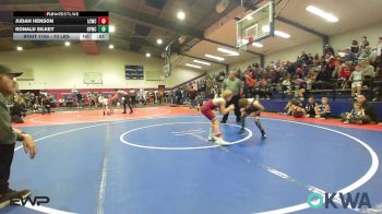 70 lbs Quarterfinal - Judah Henson, Lincoln Christian vs Ronald Silkey, Hilldale Youth Wrestling Club