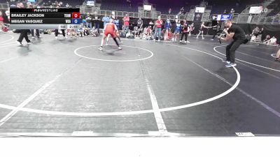 127 lbs Rr Rnd 1 - Brailey Jackson, Team Ky vs Megan Vasquez, Wsa