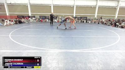 150 lbs Round 3 (8 Team) - Maximus Dhabolt, Iowa vs Jaedon Calderon, Illinois