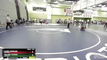 110 lbs Cons. Semi - Melissa Chavez, Van Nuys vs Livier Andrade, PANORAMA