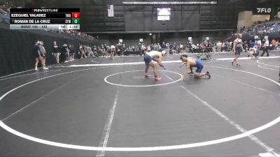 133 lbs Champ. Round 2 - Roman De La Cruz, University Of Saint Mary (KS) vs Ezequiel Valadez, Texas Wesleyan