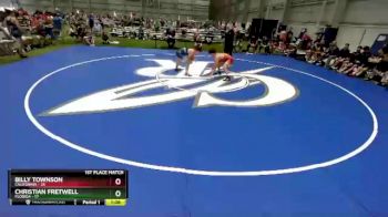 120 lbs Placement Matches (16 Team) - Billy Townson, California vs Christian Fretwell, Florida