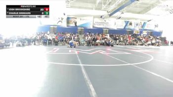 175 lbs Cons. Round 2 - Charlie Drinkard, Gardner Edgerton vs Josh Brookshire, Junction City