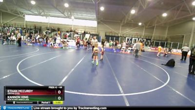 44 lbs Quarterfinal - Kannon King, Box Elder Wrestling vs Ethan McCurdy, Uintah Utes