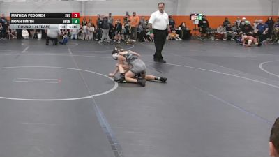 64 lbs Round 1 (4 Team) - Noah Smith, Empyre WC Maroon vs Mathew Fedorek, Silo WC