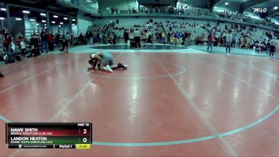 105 lbs Cons. Round 5 - Landon Heaton, Ozark Youth Wrestling-AAA vs Hawk Smith, Bronco Wrestling Club-AAA