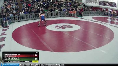 157 lbs 3rd Place Match - Harrison Smith, Bishop Gorman HS vs Tyler Metcalf, Deer Valley High School