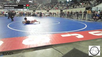 84 lbs Semifinal - Jewels Mcclendon, Poteau vs Yaretzi Rojas, Team Tulsa Wrestling Club