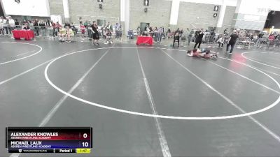 119 lbs 2nd Place Match - Alexander Knowles, Askren Wrestling Academy vs Michael Laux, Askren Wrestling Academy