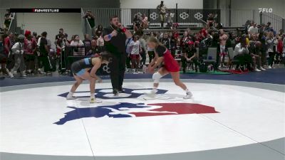 Senior Women Freestyle FS - 50 lbs Champ. Round 1 - Makennah Craft, Ohio vs Adriana Gomez, Colorado Mesa Wrestling Club