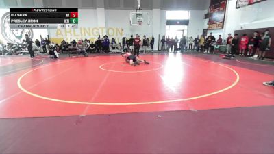 106 lbs Champ. Round 2 - Presley Jiron, Hemet vs Eli Silva, Norte Vista
