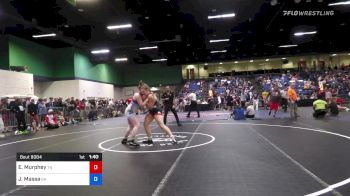 195 lbs Quarterfinal - Ella Murphey, TN vs Jayde Massa, GA