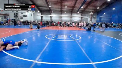 145 lbs Rr Rnd 1 - Charlize Schlam, Elite Aqua - HSG vs Makenzie Harbour, Curby Polar Bears - HSG