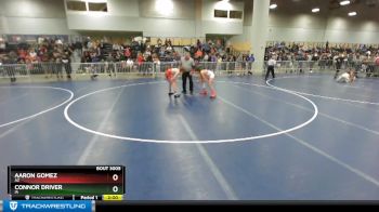 106 lbs Champ. Round 1 - Connor Driver, IA vs Aaron Gomez, AZ