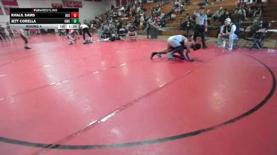 121-129 lbs Round 4 - Jett Corella, Granite Wrestling Club vs Khalil Sams, SoCal Grappling Club