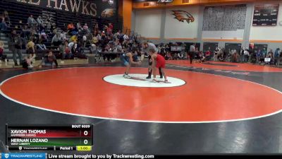 BN-8 lbs Cons. Round 1 - Hernan Lozano, West Liberty vs Xavion Thomas, Hammerin Hawks