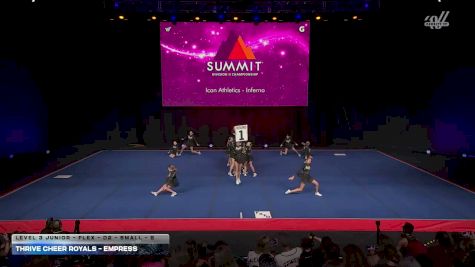 Thrive Cheer Royals - Empress [2026 L3 Junior - Flex - D2 - Small - B] 2026 The D2 Summit