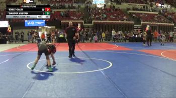 69 lbs Cons. Semi - Emily Gaub, Project Wrestling vs Dakota Hystad, Falls Academy