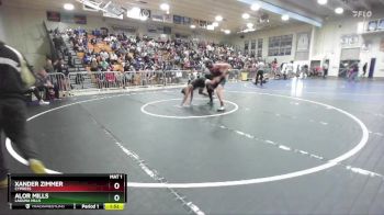 175 lbs Champ. Round 2 - Alor Mills, Laguna Hills vs Xander Zimmer, Cypress